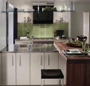 Stainless Steel Counters Kitchen Designs by Ken Kelly