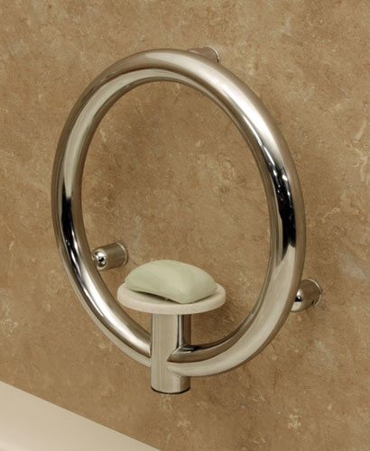 Invisia Soap Dish Grab Bar - Kitchen Designs by Ken Kelly