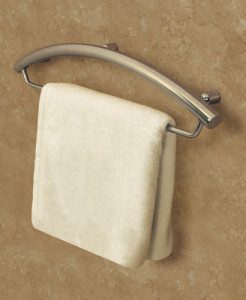 Invisia Towel Bar Bath Grab Bar - Kitchen Designs by Ken Kelly