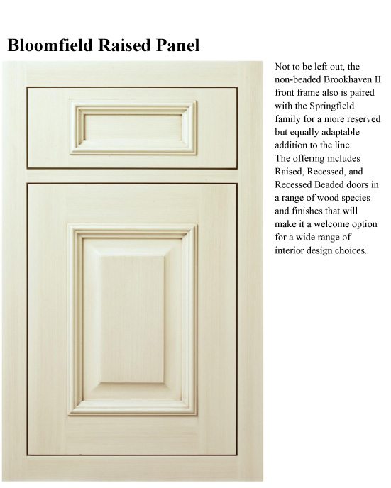 Kitchen Designs by Ken Kelly Brookhaven New Door Style Bloomfield Raised