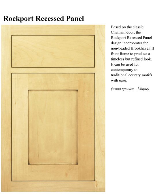 Kitchen Designs by Ken Kelly Brookhaven New Door Style rockport recessed