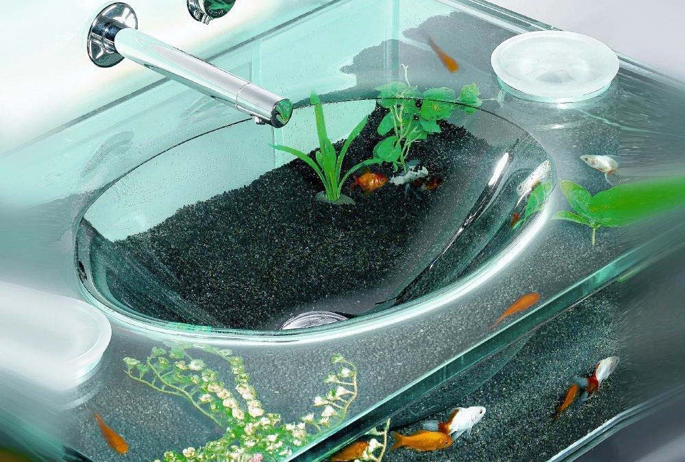 Wacky Wednesday Moody Aquarium Washbasin Sink