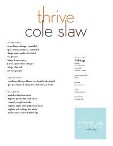healthy cole slaw recipe