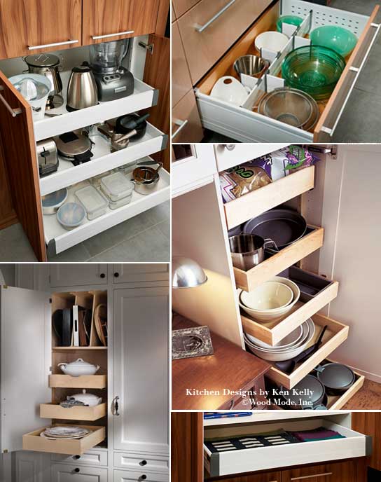 This  removable drawer maximized my kitchen storage space