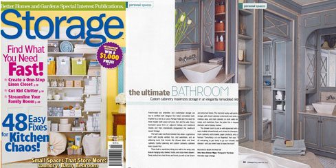 See Kitchen Designs by Ken Kelly in Better Homes & Gardens Storage Issue