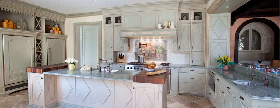 Kitchen Designs Elegant and Classic French Country Cabinetry