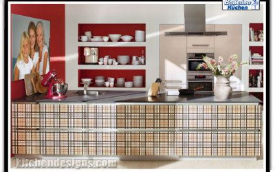 Mad for Plaid in the Kitchen