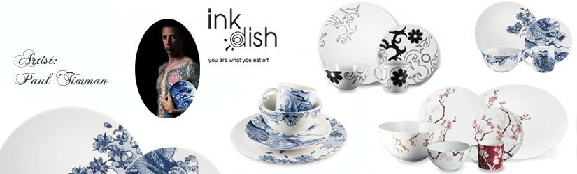 Dishing It Out: Tattoo Inspired Dinnerware by Ink Dish