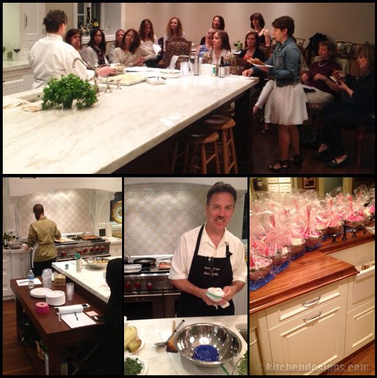 Cook for the cure event at Kitchen Designs by Ken Kelly, Inc. - Manhasset Women's Coalition Against Breast Cancer Cook for the cure - Manhasset Women's Coalition Against Breast Cancer