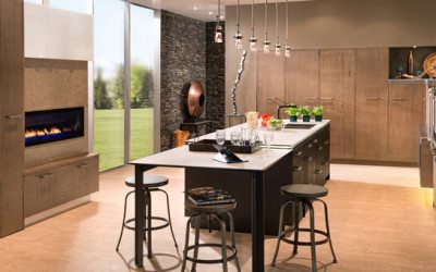 Cluster Lighting in the Kitchen and Over the Island