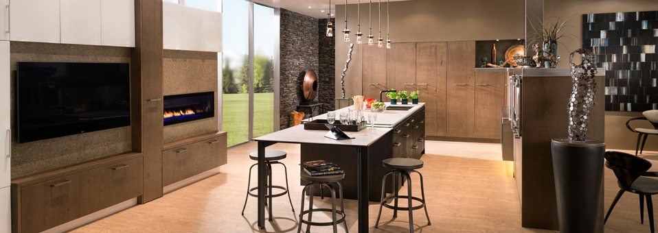 Cluster Lighting in the Kitchen and Over the Island