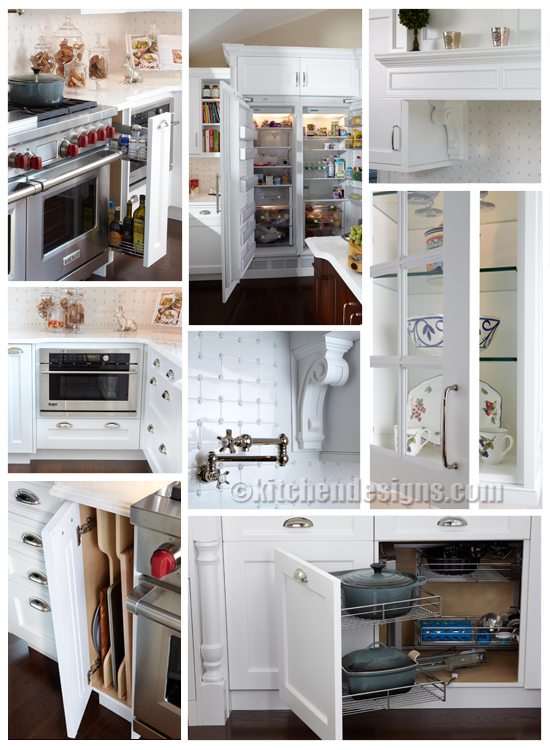 white luxury kitchen