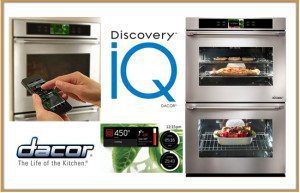 Dacor Discovery IQ Wall Oven - Interact with your oven with a wirelessly connected smart phone or tablet
