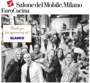Blanco Design Council in Italy - Grace Kelly/Ken Kelly Kitchen Designs