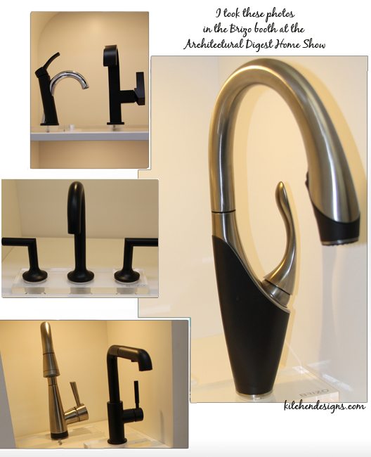 Brizo New Black and Chrome Faucet Design