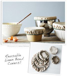 Reusable Bowl Lids - Green Kitchen Design - Kitchen designs by Ken Kelly Blog