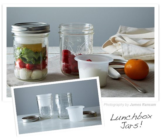 Reusable Ball Jar Lunch Kit - Green Kitchen Design - Kitchen designs by Ken Kelly Blog