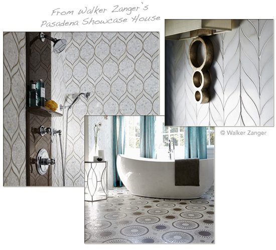 walker zanger tile from passadena show house