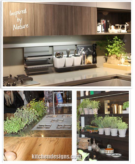 Nature Inspired Design at EuroCucina Kitchen Designs by Ken Kelly Photos