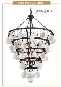 Tea and Coffee Cup Chandelier Troy Lighting Photo