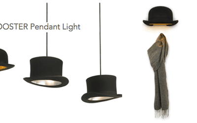 Hats Off – A  Dapper Pendant Light for your Game Room