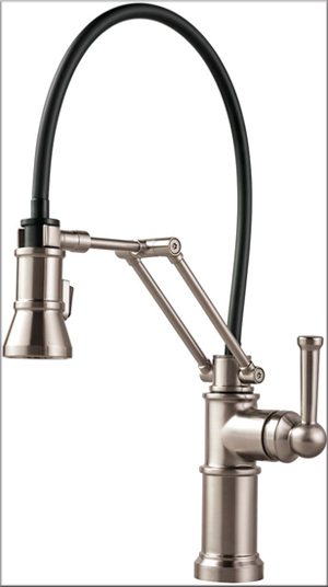 Photo: Brizo Articulating Faucet Photo Best of Kitchen and Bath Winner 2015