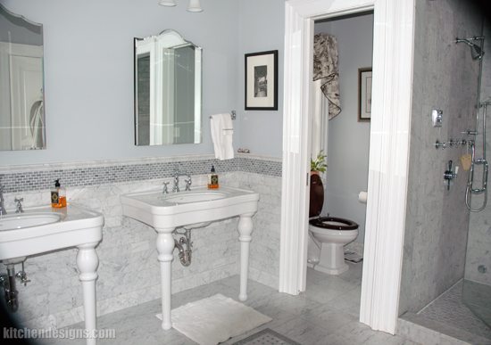 cold spring harbor master bath design - kitchen designs by ken kelly