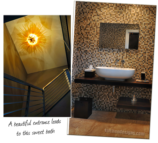 artistic tile bathroom - kitchen designs by ken kelly