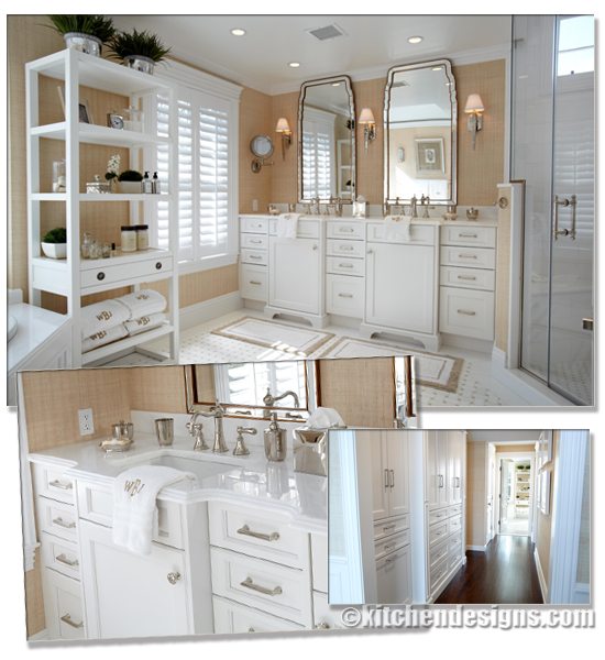 luxury master bath - kitchen designs by ken kelly