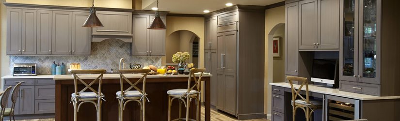 Wood Mode Vintage Gray New Trend in Cabinetry Color