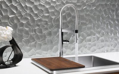 Dark Walnut Cutting Board for Blanco’s ATTIKA Sink