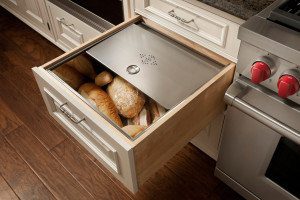 kitchen storage ideas bread bin