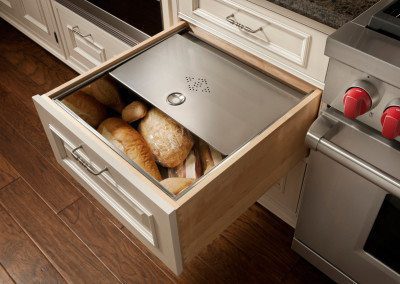kitchen storage ideas bread bin
