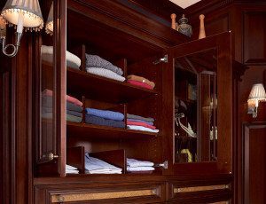 custom closet cabinets by Kitchen Designs by Ken Kelly