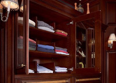 custom closet cabinets by Kitchen Designs by Ken Kelly