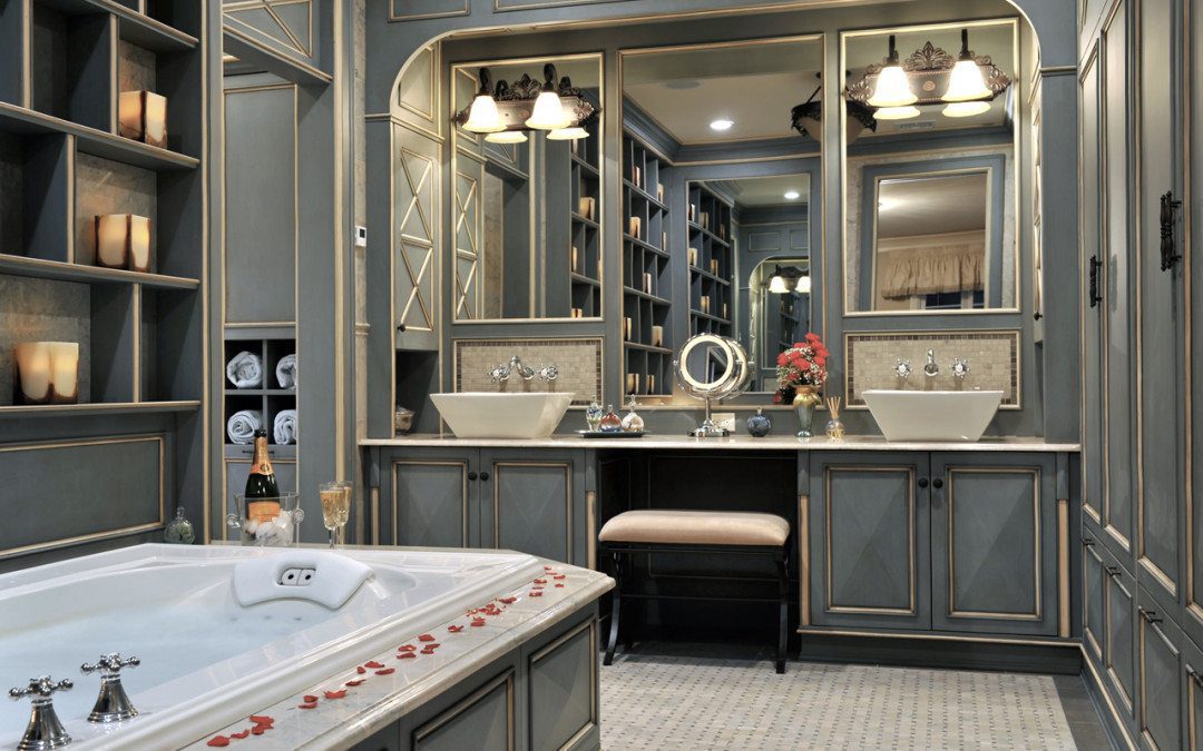 French Elegance Master Bath Renovation NY