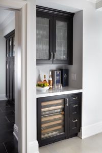 black kitchens Ken Kelly custom