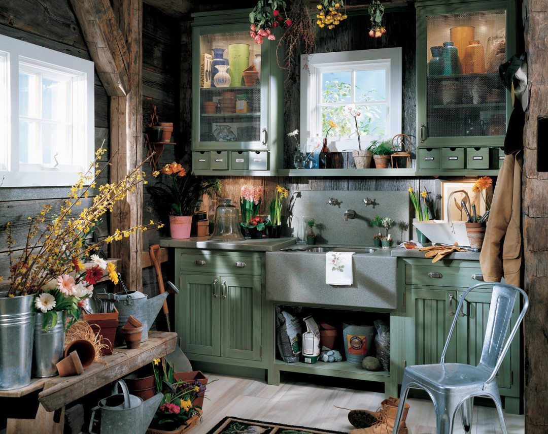Potting Sheds and Garden Rooms Custom Built Kitchen Designs by Ken Kelly