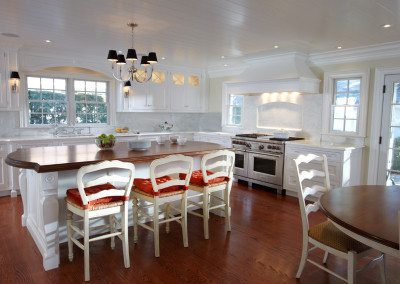 elegant white kitchen in Garden City, Long Island New York by Ken Kelly