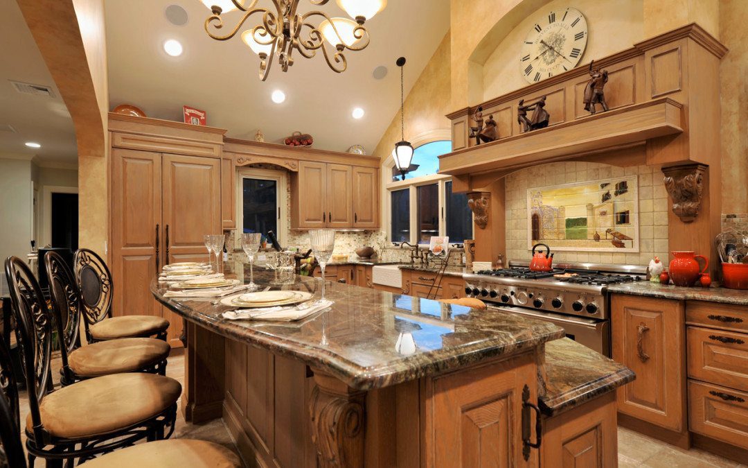 Mediterranean Old World Kitchen in Nassau County