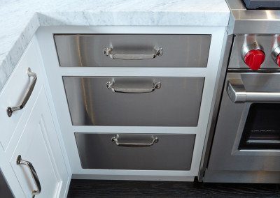 stainless cabinetry