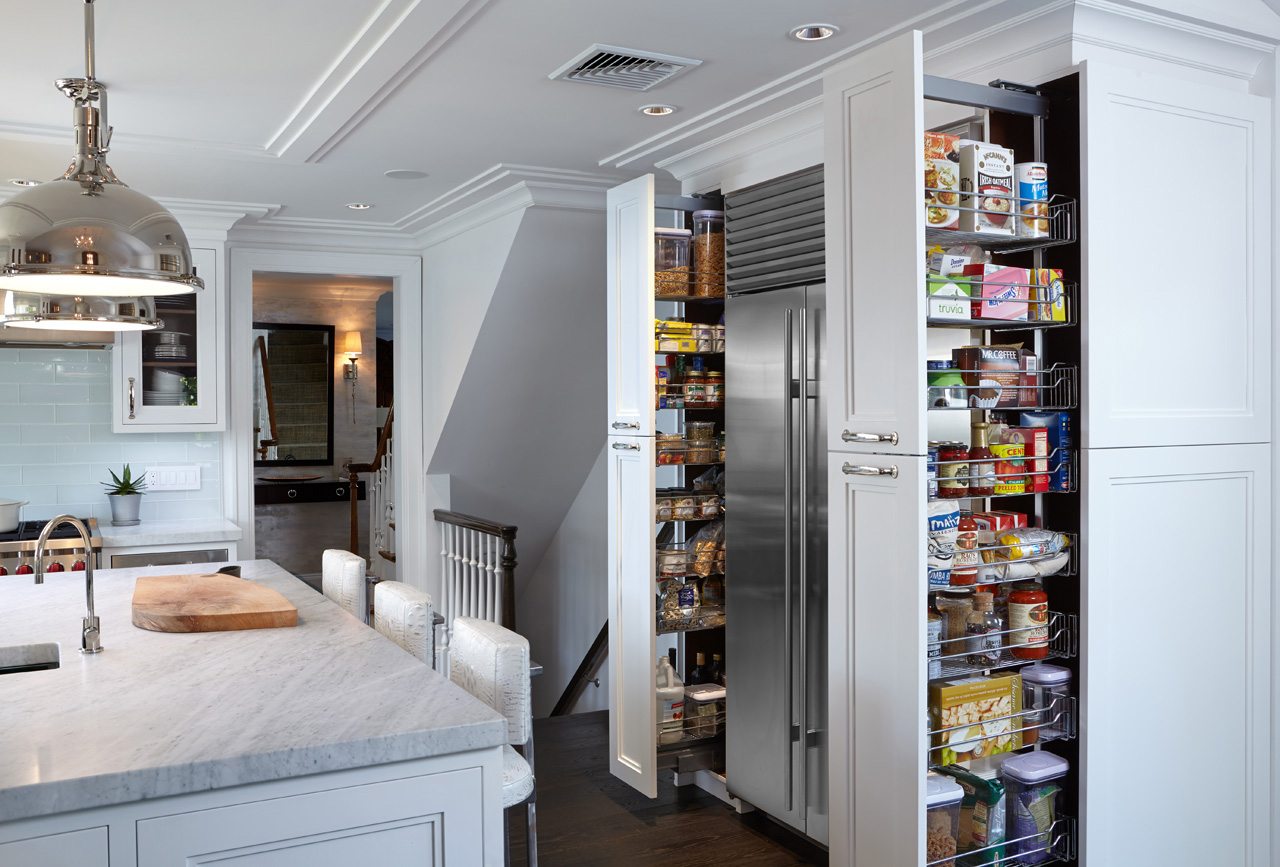 Large Pullout Pantry Storage