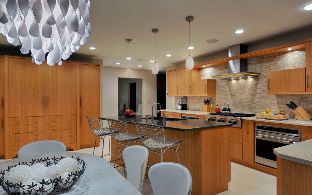 Green Kitchen Cabinets in a Roslyn Long Island Home