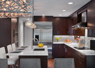 transitional kitchen