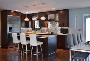 transitional kitchen