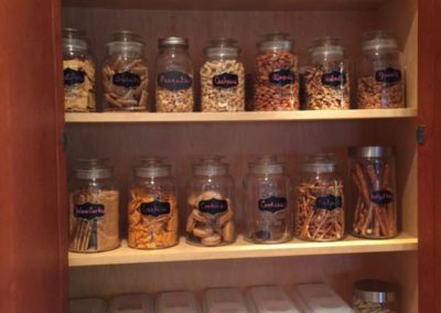 organizing jars