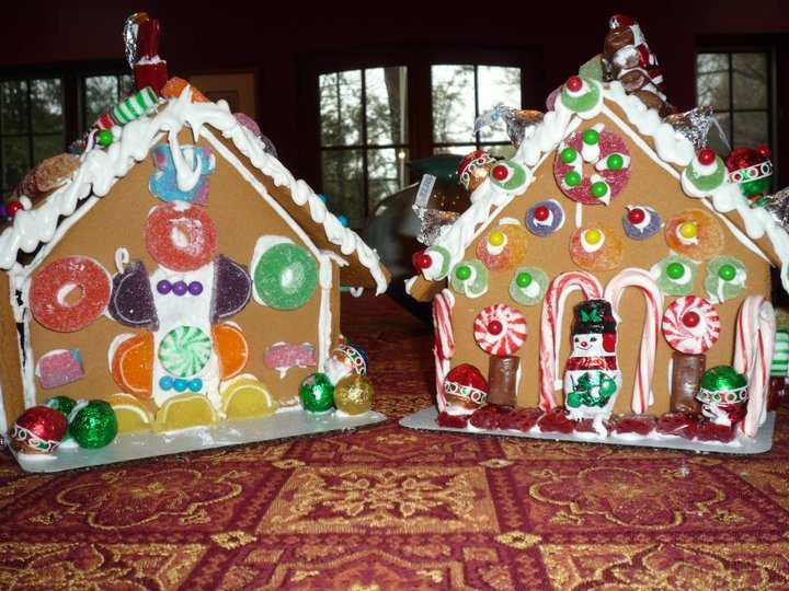 gingerbread houses