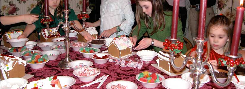 gingerbread houses