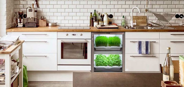 Urban Cultivator to grow herbs in your kitchen