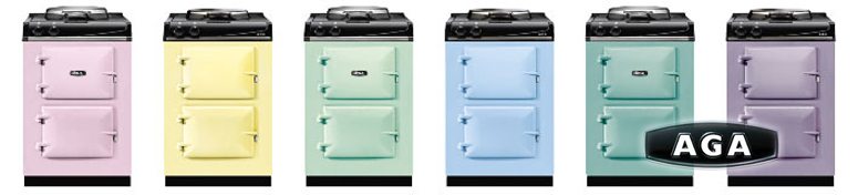 Kitchen appliances in color